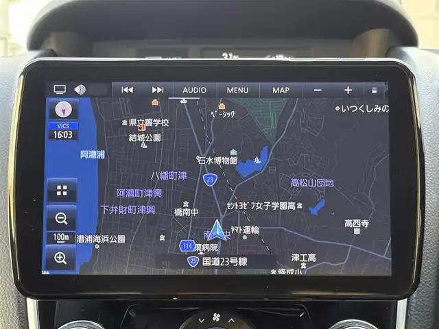 スバル レヴォーグ 1．6GT アイサイト 三重県 2016(平28)年 8.1万km クリスタルホワイトP ♪車検 令和9年6月23日迄/♪4WD/ターボ/アドバンスドセイフティパッケージ/・ブラインドスポットモニター/・サイドビューモニター/・ハイビームアシスト/EyeSight(ver.3)/・プリクラッシュブレーキ/・全車速追従機能付クルーズコントロール/・アクティブレーンキープ/・AT誤発進抑制制御/・AT誤後進抑制制御/・車線逸脱警報/・ふらつき警報/・先行車発進お知らせ/STIエアロ(F/S/Rアンダー)/スマートキー×2/プッシュスタート/社外9インチフローティングナビ/・CD・SD録音/・フルセグ・DVD再生/・Bluetoothオーディオ/・バックカメラ/360°ドライブレコーダー/パワーシート /アイドリングストップ/純正17インチAW/LEDヘッドライト/フォグライト/リアフォグライト/オートライト/オートワイパー/ウィンカーミラー/電格ミラー/プライバシーガラス/フロアマット/ドアバイザー/ETC/サイド/カーテン/ニーエアバック