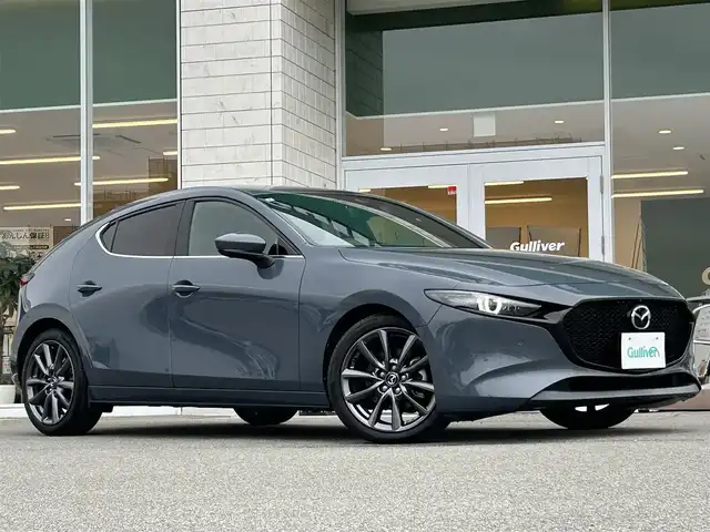 マツダ マツダ３ファストバック XD プロアクティブ 兵庫県 2019(令1)年 7.6万km ポリメタルグレーM 純正SDナビ/BTオーディオ/フルセグテレビ/全方位カメラ/ETC/LEDヘッドライト/オートライト/パドルシフト/ヘッドアップディスプレイ/電動パーキングブレーキ/オートホールド/i-ACTIVSENSE/純正18インチAW/スペアキー