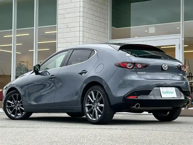 マツダ マツダ３ファストバック XD プロアクティブ 兵庫県 2019(令1)年 7.6万km ポリメタルグレーM 純正SDナビ/BTオーディオ/フルセグテレビ/全方位カメラ/ETC/LEDヘッドライト/オートライト/パドルシフト/ヘッドアップディスプレイ/電動パーキングブレーキ/オートホールド/i-ACTIVSENSE/純正18インチAW/スペアキー