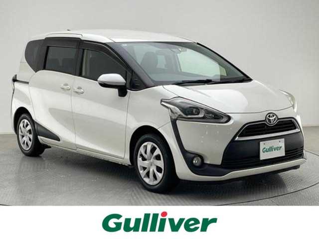 トヨタ シエンタ G 兵庫県 2016(平28)年 7万km ホワイトパールクリスタルシャイン 純正ナビ/ワンセグ CD DVD BT MSV AUX/両側パワースライドドア/プリクラッシュセーフティー/LDA/ビルトインETC/バックカメラ/LEDヘッドライト/フォグライト/オートライト/オートハイビーム/純正アルミホイール(スタッドレス)/スマートキー