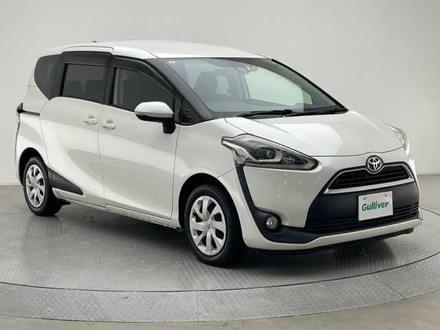 トヨタ シエンタ G 兵庫県 2016(平28)年 7万km ホワイトパールクリスタルシャイン 純正ナビ/ワンセグ CD DVD BT MSV AUX/両側パワースライドドア/プリクラッシュセーフティー/LDA/ビルトインETC/バックカメラ/LEDヘッドライト/フォグライト/オートライト/オートハイビーム/純正アルミホイール(スタッドレス)/スマートキー