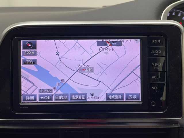 トヨタ シエンタ G 兵庫県 2016(平28)年 7万km ホワイトパールクリスタルシャイン 純正ナビ/ワンセグ CD DVD BT MSV AUX/両側パワースライドドア/プリクラッシュセーフティー/LDA/ビルトインETC/バックカメラ/LEDヘッドライト/フォグライト/オートライト/オートハイビーム/純正アルミホイール(スタッドレス)/スマートキー