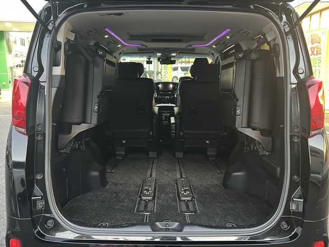 トヨタ アルファード S Cパッケージ 埼玉県 2023(令5)年 4.9万km ブラック 登録時49094m/ワンオーナー/サンルーフ/純正ナビ/フルセグTV/Bluetooth/Miracast/USB/バックカメラ/パワーシート/メモリーシート/デジタルインナーミラー/シートヒーター/ハンドルヒーター/クルーズコントロール/レーンキープアシスト/衝突被害軽減ブレーキ/BSM/コーナーセンサー/ドライブレコーダー（前後）/ETC2.0/オットマン/レザーシート/パワーバックドア/LEDヘッドライト/フォグランプ/純正18インチアルミホイール/純正フロアマット/電動格納ミラー/ウィンカーミラー/スマートキー×２/保証書/取扱説明書