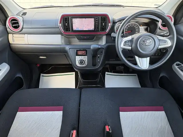 トヨタ パッソ モーダ　S 岩手県 2016(平28)年 4.7万km ダークエメラルドマイカ 禁煙車/4WD/横滑り防止装置/衝突軽減システム/純正ナビ/→ワンセグTV/Bluetooth/CD/DVD/FM/AM/バックカメラ/ステアリングスイッチ/リアコーナーセンサー/LEDヘッドライト/〇プッシュスタート/〇電動格納ミラー/〇ウィンカーミラー/〇ドアバイザー/〇フロアマット/〇シガーソケット/〇スマートキー/スペアキー/取説（車両/ナビ）/純正ドライブレコーダー/ビルトインETC