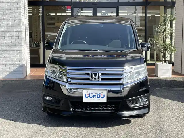 ホンダ ステップワゴン スパーダ Z 高知県 2012(平24)年 9.7万km プレミアムスパークルブラックパール (株)IDOMが運営する【じしゃロン高知店】の自社ローン対象車両になります。こちらは現金ご利用時の価格です。自社ローンご希望の方は別途その旨お申付け下さい。/社外ナビ　バックカメラ　ＴＶ　ＥＴＣ　ドライブレコーダー　両側パワースライドドア　アイドリングストップ　　横滑り防止　フロアマット　ドアバイザー