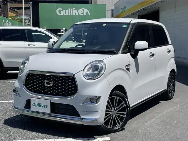 ダイハツ キャスト スタイル G ターボ SAⅢ 千葉県 2022(令4)年 2.9万km シャイニングホワイトパール ワンオーナー/衝突被害低減ブレーキ/オートハイビーム/　・LEDヘッドライト/リアコーナーセンサー/全方位カメラ/アイドリングストップ/ナビ/ワンセグTV/CD/Blue Tooth/ETC/電動格納ミラー/ドアバイザー/純正フロアマット/純正15インチAW/取説/保証書/スペアキー