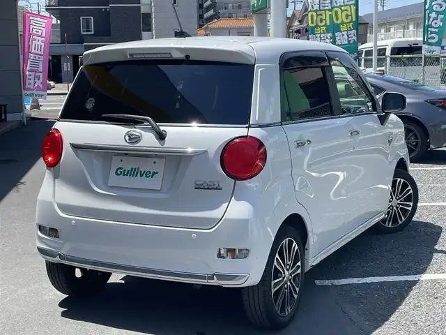 ダイハツ キャスト スタイル G ターボ SAⅢ 千葉県 2022(令4)年 2.9万km シャイニングホワイトパール ワンオーナー/衝突被害低減ブレーキ/オートハイビーム/　・LEDヘッドライト/リアコーナーセンサー/全方位カメラ/アイドリングストップ/ナビ/ワンセグTV/CD/Blue Tooth/ETC/電動格納ミラー/ドアバイザー/純正フロアマット/純正15インチAW/取説/保証書/スペアキー