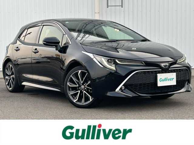 トヨタ カローラ スポーツ G Z 愛媛県 2019(令1)年 4.8万km アティチュードブラックマイカ ＢＳＭ/フォグランプ/Ｂカメ/純正ナビ/コーナーセンサー前後レーダークルコン/衝突被害軽減システム/純正フロア純正ドラレコ/ＬＥＤライト/オートマチックハイビーム/フルセグTV/純ビルトインＥＴＣ/アイドリングストッップ/パーキングアシスト
