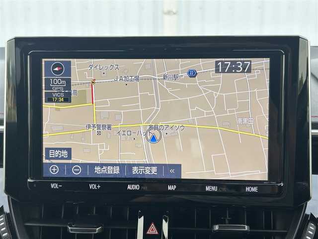 トヨタ カローラ スポーツ G Z 愛媛県 2019(令1)年 4.8万km アティチュードブラックマイカ ＢＳＭ/フォグランプ/Ｂカメ/純正ナビ/コーナーセンサー前後レーダークルコン/衝突被害軽減システム/純正フロア純正ドラレコ/ＬＥＤライト/オートマチックハイビーム/フルセグTV/純ビルトインＥＴＣ/アイドリングストッップ/パーキングアシスト