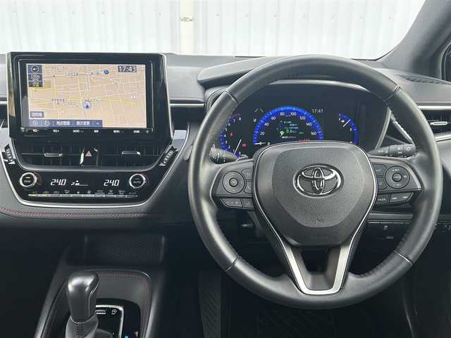 トヨタ カローラ スポーツ G Z 愛媛県 2019(令1)年 4.8万km アティチュードブラックマイカ ＢＳＭ/フォグランプ/Ｂカメ/純正ナビ/コーナーセンサー前後レーダークルコン/衝突被害軽減システム/純正フロア純正ドラレコ/ＬＥＤライト/オートマチックハイビーム/フルセグTV/純ビルトインＥＴＣ/アイドリングストッップ/パーキングアシスト