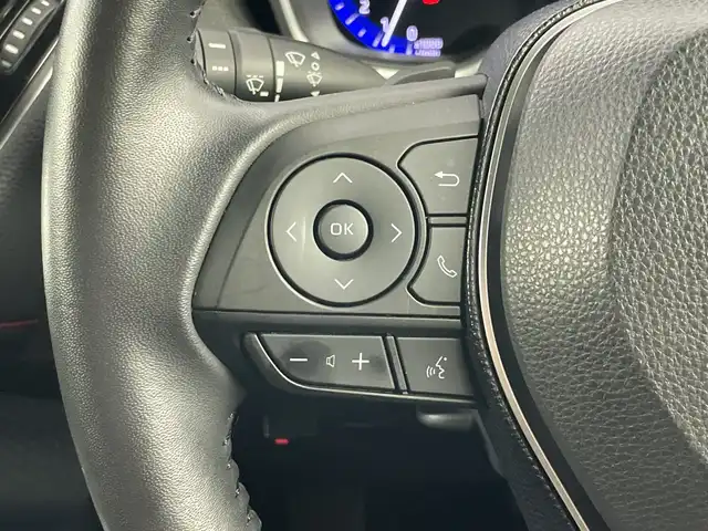 トヨタ カローラ スポーツ G Z 愛知県 2019(令1)年 4.8万km アティチュードブラックマイカ 禁煙車/純正9インチナビ/（CD/DVD/Bluetooth/フルセグTV/SD）/バックカメラ/トヨタセーフティセンス/・プリクラッシュセーフティ/・レーダークルーズコントロール/・レーントレーシングアシスト/・オートマチックハイビーム/・ブラインドスポットモニター/ヘッドアップディスプレイ/クリアランスソナー/ETC/ドライブレコーダー/パドルシフト/アイドリングストップ/純正18インチアルミホイール/スマートキー/スペアキー1本/プッシュスタート/LEDヘッドライト/フロントフォグランプ/純正フロアマット/横滑り防止装置/電動格納ミラー