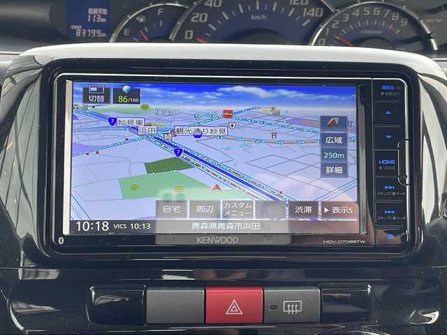 ダイハツ タント Gスペシャル 青森県 2013(平25)年 8.4万km パール ・4WD/・社外ナビ/・フルセグTV/・Bluetooth/・片側パワースライドドア/・スマートキー/・アイドリングストップ/・スマートキー/・社外エンジンスターター/・社外スピーカー/・保証書・取説