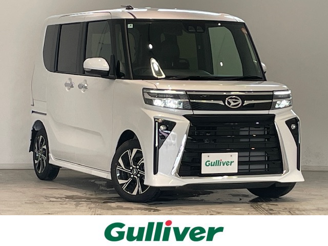 ダイハツ タント カスタム X 宮城県 2025(令7)年 0.2万km シャイニングホワイトパール ワンオーナー/スマートアシスト/・衝突回避支援ブレーキ機能/・車線逸脱警報機能/車線逸脱抑制制御機能/・誤発進抑制制御機能/・オートハイビーム/・ヒルホールドシステム/純正SDナビ/フルセグテレビ/バックカメラ/CD/DVDプレイヤー/両側パワースライドドア/純正フロアマット/純正アルミホイール/シートヒーター/コーナーセンサー/アイドリングストップ/ウィンカーミラー/プッシュスタート
