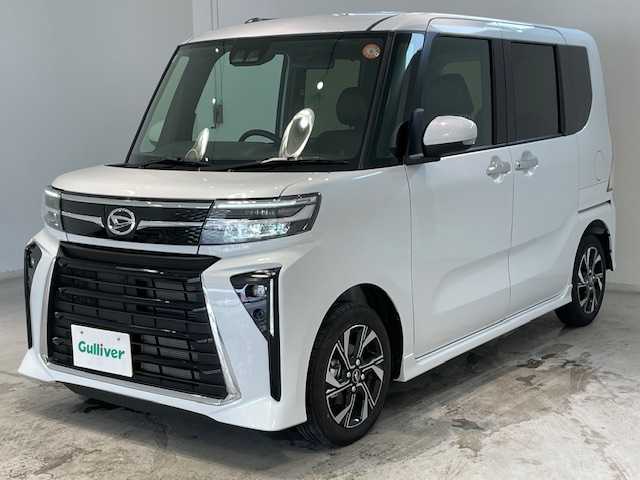 ダイハツ タント カスタム X 宮城県 2025(令7)年 0.2万km シャイニングホワイトパール ワンオーナー/スマートアシスト/・衝突回避支援ブレーキ機能/・車線逸脱警報機能/車線逸脱抑制制御機能/・誤発進抑制制御機能/・オートハイビーム/・ヒルホールドシステム/純正SDナビ/フルセグテレビ/バックカメラ/CD/DVDプレイヤー/両側パワースライドドア/純正フロアマット/純正アルミホイール/シートヒーター/コーナーセンサー/アイドリングストップ/ウィンカーミラー/プッシュスタート