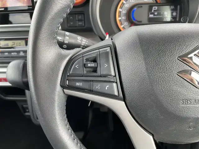 スズキ スペーシア ギア HYBRID XZ 千葉県 2019(令1)年 3.3万km フェニックスレッドパール/ガンメタリック2トーンルーフ 純正メモリナビ/(フルセグTV CD DVD BT FM AM)/全周囲カメラ/ルーフレール/リアサーキュレーター/衝突被害軽減システム/車線逸脱警報/両側パワースライドドア/横滑り防止装置/アイドリングストップ/LEDヘッドライト/フォグランプ/オートライト/ウィンカーミラー/電動格納ミラー/シートヒーター/シートリフター/プッシュスタート/スマートキー/フロアマット/ドアバイザー/スペアキー/取扱説明書/保証書