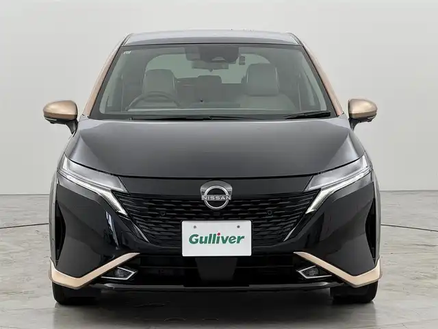 日産 オーラ G レザーエディション 福岡県 2021(令3)年 2.9万km ミッドナイトブラック/サンライズカッパー 純正９型ナビ　/全方位カメラ　/ＢＯＳＥサウンド　/デジタルルームミラー　/ワイヤレス充電　/プロパイロット　/コーナーセンサー/エマージェンシーブレーキ　/レーンキープ　/ＢＳＭ　/シートヒーター　/ステアリングヒーター　/ＬＥＤ