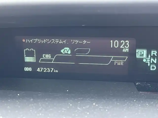 トヨタ プリウス S ツーリングセレクション 東京都 2012(平24)年 4.8万km ホワイトパールクリスタルシャイン 純正ナビ/TV/CD/DVD/Bluetooth/バックモニター/ビルトインETC/ドライブレコーダー/車両接近通報装置/EVモード/ECOモード/純正フロアマット/純正アルミホイール/ステアリングスイッチ/スマートキー