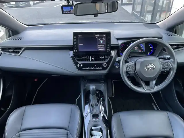 トヨタ カローラツーリング ハイブリッド ダブルバイビー 佐賀県 2019(令1)年 2.7万km スパークリングブラックパールクリスタルシャイン トヨタセーフティセンス/・プリクラッシュセーフティ/・レーダークルーズコントロール/・レーントレーシングアシスト/・オートマチックハイビーム/クリアランスソナー/純正ディスプレイオーディオ/・バックカメラ/・フルセグTV/BT/純正17インチAW/LEDヘッドライト/革巻きステアリング/ステアリングヒーター/プッシュスタート/電動パーキングスイッチ/ETC/社外前後ドラレコ/スペアキー×1