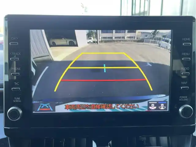 トヨタ カローラツーリング ハイブリッド ダブルバイビー 佐賀県 2019(令1)年 2.7万km スパークリングブラックパールクリスタルシャイン トヨタセーフティセンス/・プリクラッシュセーフティ/・レーダークルーズコントロール/・レーントレーシングアシスト/・オートマチックハイビーム/クリアランスソナー/純正ディスプレイオーディオ/・バックカメラ/・フルセグTV/BT/純正17インチAW/LEDヘッドライト/革巻きステアリング/ステアリングヒーター/プッシュスタート/電動パーキングスイッチ/ETC/社外前後ドラレコ/スペアキー×1