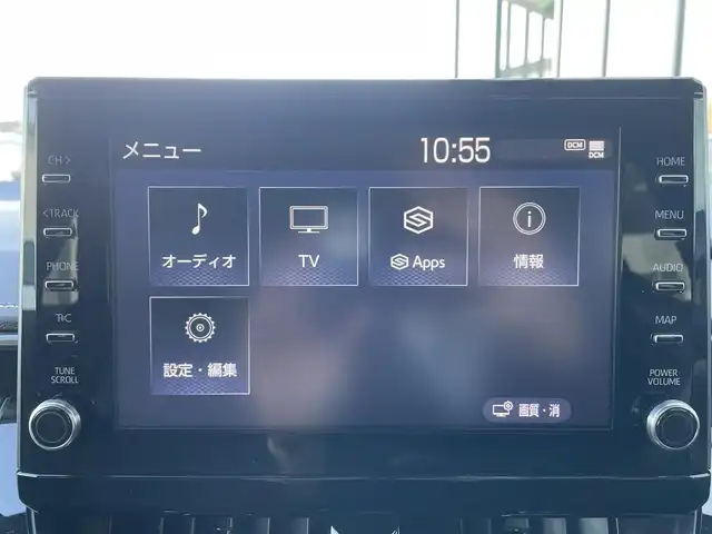 トヨタ カローラツーリング ハイブリッド ダブルバイビー 佐賀県 2019(令1)年 2.7万km スパークリングブラックパールクリスタルシャイン トヨタセーフティセンス/・プリクラッシュセーフティ/・レーダークルーズコントロール/・レーントレーシングアシスト/・オートマチックハイビーム/クリアランスソナー/純正ディスプレイオーディオ/・バックカメラ/・フルセグTV/BT/純正17インチAW/LEDヘッドライト/革巻きステアリング/ステアリングヒーター/プッシュスタート/電動パーキングスイッチ/ETC/社外前後ドラレコ/スペアキー×1