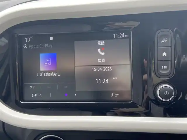 ルノー トゥインゴ EDC 栃木県 2021(令3)年 2.1万km Ｌグリーン ワンオーナー/LEDヘッドライト/ディスプレイオーディオ/AppleCarPlay/バックカメラ/クルーズコントロール/車線逸脱警告/横滑り防止機能/純正15インチアルミホイール