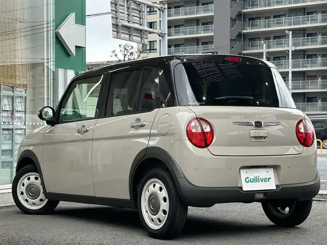 スズキ ラパン ＬＣ X 高知県 2023(令5)年 0.9万km フォーンベージュメタリック/アーバンブラウン 2トーン 社外ナビ/・フルセグTV/・Bluetoothオーディオ/スズキセーフティーサポート/・衝突被害軽減システム/・車線逸脱防止支援システム/・横滑り防止装置/シートヒーター/純正ETC/LEDヘッドライト/オートマチックハイビーム/コーナーセンサー/スペアキー×１/プッシュスタート