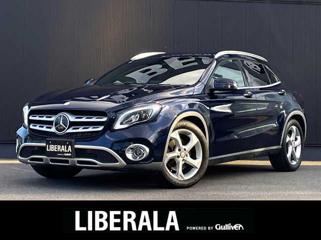 メルセデス・ベンツ ＧＬＡ２２０ 4マチック 長野県 2017(平29)年 3.5万km 紺 黒革シート /シートヒーター /純正HDDナビ /地デジTV /CarPlay対応 /バックカメラ /パークトロニック /DSR(ダウンヒルアシスト) /レーダーセーフティパッケージ /LEDヘッドライト /キーレスゴー /パワーバックドア /ETC2.0