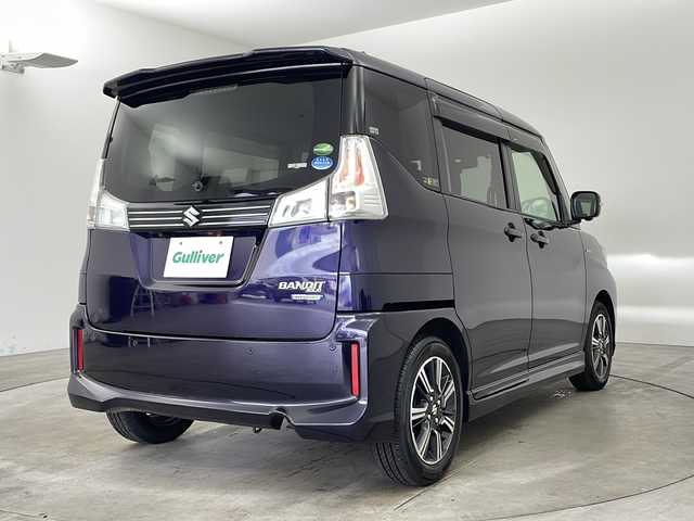 スズキ ソリオ バンディット HV MV 兵庫県 2020(令2)年 2.7万km ミッドナイトバイオレットメタリック ・純正9インチナビ&TV&CD&DVD&BT&SD/・パワースライドドア/・衝突軽減ブレーキ/・レーダークルーズコントロール/・レーンキープアシスト/・車線逸脱警報機能/・パーキングセンサー/・先行車お知らせ機能/・誤発進抑制機能/・ハイビームアシスト/・前後ドライブレコーダー/・全方位カメラ/・LEDヘッドライト/・オートライト/・フォグランプ/・純正15インチアルミホイール/・ETC/・パドルシフト/・ステアリングリモコン/・アイドリングストップ/・スマートキー/・スペアキー/・プッシュスタート