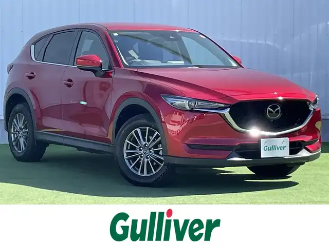 マツダ ＣＸ－５ 20S プロアクティブ 香川県 2019(令1)年 2.5万km ソウルレッドクリスタルM 登録時走行距離24391km/純正SDナビ/（Bluetooth/フルセグTV/DVD/USB）/360°ビューモニター/衝突軽減ブレーキ/レーダークルーズコントロール/前後コーナーセンサー/レーンキープアシスト/ブラインドスポットモニター/ヘッドアップディスプレイ/運転席パワーシート/前席シートヒーター/パワーバックドア/革巻きステアリング/ステアリングヒーター/ステアリングスイッチ/電動パーキングブレーキ/オートブレーキホールド/オートライト/LEDヘッドライト/ETC/純正17インチアルミホイール/純正フロアマット/トノカバー/オート開閉機能付き電動格納ミラー（ウィンカー付き）/ISOFIX/スペアキー/取扱説明書/整備記録簿