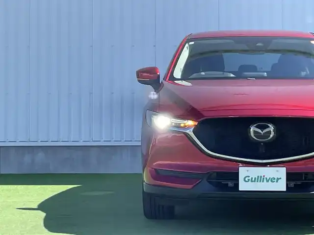 マツダ ＣＸ－５ 20S プロアクティブ 香川県 2019(令1)年 2.5万km ソウルレッドクリスタルM 登録時走行距離24391km/純正SDナビ/（Bluetooth/フルセグTV/DVD/USB）/360°ビューモニター/衝突軽減ブレーキ/レーダークルーズコントロール/前後コーナーセンサー/レーンキープアシスト/ブラインドスポットモニター/ヘッドアップディスプレイ/運転席パワーシート/前席シートヒーター/パワーバックドア/革巻きステアリング/ステアリングヒーター/ステアリングスイッチ/電動パーキングブレーキ/オートブレーキホールド/オートライト/LEDヘッドライト/ETC/純正17インチアルミホイール/純正フロアマット/トノカバー/オート開閉機能付き電動格納ミラー（ウィンカー付き）/ISOFIX/スペアキー/取扱説明書/整備記録簿