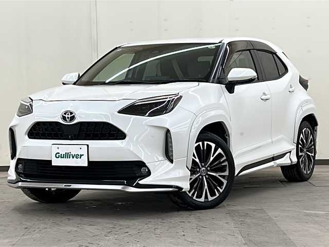 トヨタ ヤリスクロス Z 道央・札幌 2021(令3)年 3.2万km ホワイトパールクリスタルシャイン /ワンオーナー//純正メモリナビ//バックカメラ//クルーズコントロール//ドアバイザー//プッシュスタート//ETC//オートライト//シートヒーター//モデリスタフルエアロ