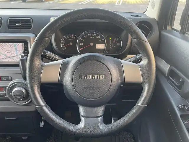 ダイハツ ムーヴ コンテ カスタム RS 宮城県 2008(平20)年 12.7万km パールホワイトⅢ 純正ＨＤＤナビ/(ラジオ、ワンセグ、BT、CD、DVD)/社外前方ドラレコ/バックカメラ/スペアキー×１/シートポジションスイッチ/Ｄ席パワーシート/社外アルミスタッドレスタイヤ/(155/65R14)/ドアバイザー