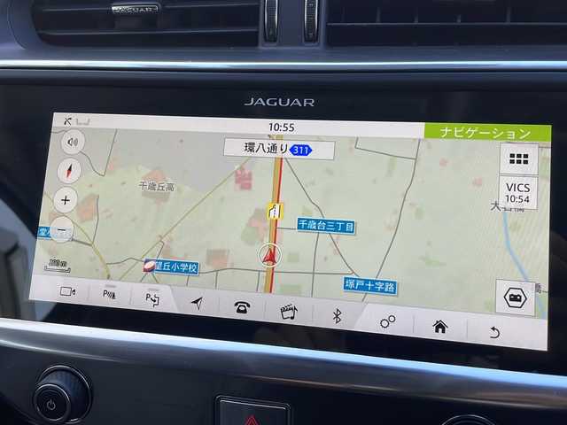 ジャガー Ｉペース SE 東京都 2021(令3)年 2.7万km 茶 車体色　CCB　フォトンレッド/純正ナビ/BT/USB/Apple Carplay/ヘッドアップディスプレイ/360度カメラ　ETC2.0/パノラミックルーフ【開かない】/ＭＥＲＩＤＩＡＮサウンド/アダプティブクルーズコントロール/レーンキープアシスト/ブラインドスポットアシスト/オートマチックハイビーム/パワーバックドア/前後左右独立オートエアコン/レザーシート/パワーシート（D/N）/シートヒーター（D/N）/ドライブレコーダー/スマートキー×２/純正22インチアルミ