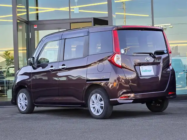 トヨタ ルーミー G 東京都 2020(令2)年 7.2万km プラムブラウンパールクリスタルシャイン 純正ナビ(NSZT-W68T)/【AM/FM/DISC/TV/SD/BT】/バックカメラ/ビルトインETC/両側電動スライドドア/コーナーセンサー/シートヒーター/LEDヘッドライト/フォグランプ/オートライト/後席サンシェード/衝突軽減ブレーキ/横滑り防止装置/アイドリングストップ/ISOFIX/USBポート/プッシュスタート/スマートキー