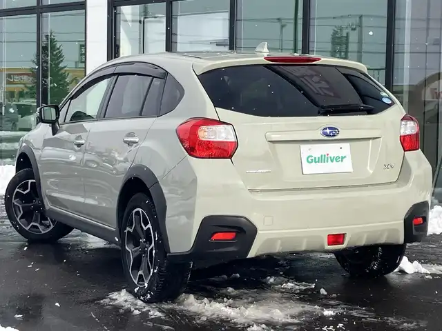 スバル インプレッサ ＸＶ 2．0i－L アイサイト 道南・函館 2015(平27)年 6.1万km デザートカーキ /ディーラーOPメモリーナビ//フルセグTV//社外ドライブレコーダー　前後//前席パワーシート//パドルシフト//アイサイト//クルーズコントロール//横滑り防止//レーンキープアシスト//アイドリングストップ//HIDヘッドライト//フォグランプ//ETC