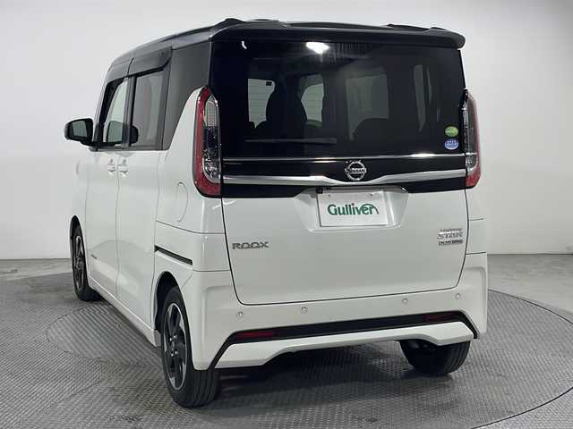 日産 ルークス HWS X プロパイロットED 広島県 2020(令2)年 4.4万km チタニウムグレーM/シルキーホワイト 純正9型ナビ/アラウンドビューモニター/プロパイロット/両側ハンズフリーオートスライドドア/エマージェンシーブレーキ/車線逸脱抑制/ハイビームアシスト/誤発進抑制機能/フロント/バックソナー/電動パーキングブレーキ/オートブレーキホールド/LEDヘッドランプ/ステアリングスイッチ/USB入力端子/ETC/ドライブレコーダー