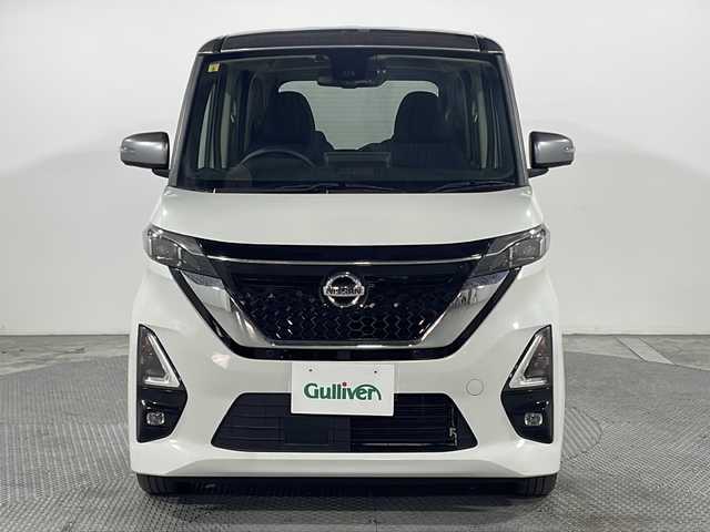 日産 ルークス HWS X プロパイロットED 広島県 2020(令2)年 4.4万km チタニウムグレーM/シルキーホワイト 純正9型ナビ/アラウンドビューモニター/プロパイロット/両側ハンズフリーオートスライドドア/エマージェンシーブレーキ/車線逸脱抑制/ハイビームアシスト/誤発進抑制機能/フロント/バックソナー/電動パーキングブレーキ/オートブレーキホールド/LEDヘッドランプ/ステアリングスイッチ/USB入力端子/ETC/ドライブレコーダー