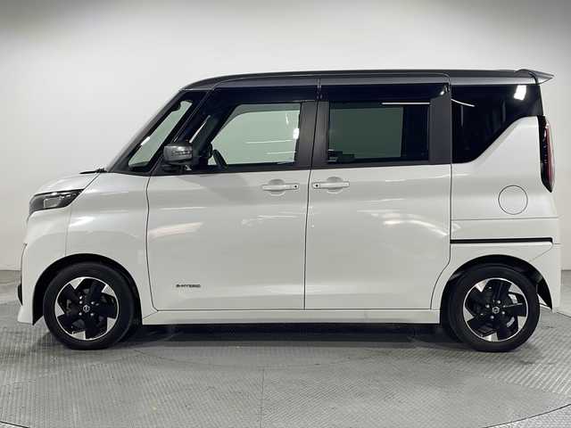 日産 ルークス HWS X プロパイロットED 広島県 2020(令2)年 4.4万km チタニウムグレーM/シルキーホワイト 純正9型ナビ/アラウンドビューモニター/プロパイロット/両側ハンズフリーオートスライドドア/エマージェンシーブレーキ/車線逸脱抑制/ハイビームアシスト/誤発進抑制機能/フロント/バックソナー/電動パーキングブレーキ/オートブレーキホールド/LEDヘッドランプ/ステアリングスイッチ/USB入力端子/ETC/ドライブレコーダー