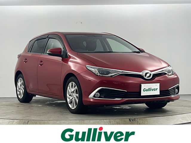 トヨタ オーリス 150X Sパッケージ 愛知県 2015(平27)年 4.5万km レッドマイカメタリック 社外7インチメモリーナビゲーション/CD DVD フルセグTV Bluetooth/バックカメラ/ETC/ステアリングリモコン/シートヒーター(D/N)/純正16インチアルミホイール/シートカバーあり/HIDヘッドライト/オートライト/フォグライト/横滑り防止装置/スマートキー/エンジンプッシュスタート/ドアバイザー