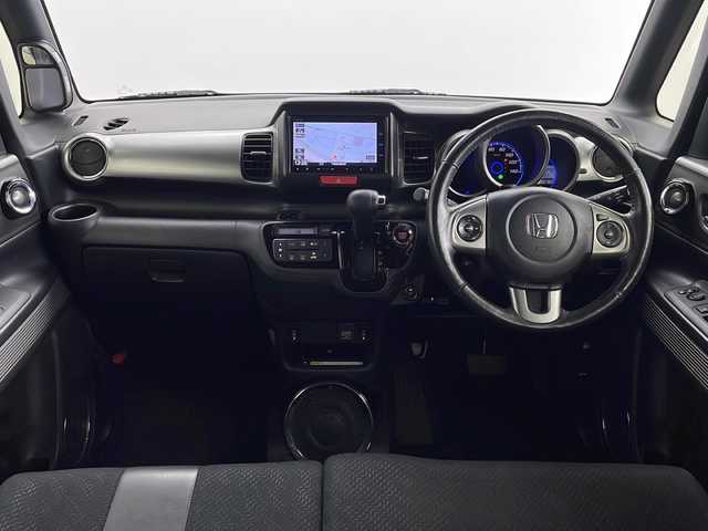 ホンダ Ｎ ＢＯＸ スラッシュ X 千葉県 2015(平27)年 10.4万km スマートブラック あんしんパッケージ/・シティーブレーキアシストシステム/・サイド/カーテンエアバック/ナビスペシャルパッケージ/純正7インチナビ/FM/AM.SD/DVD.USB.SD/フルセグTV/Bluetooth/サウンドマッピングシステム/ワイヤレス充電/運転席・助手席シートヒーター/ステアリングヒーター/ステアリングスイッチ/クルーズコントロール/プッシュスタート/スマートキー/スペアキー/純正フロアマット/ドアバイザー