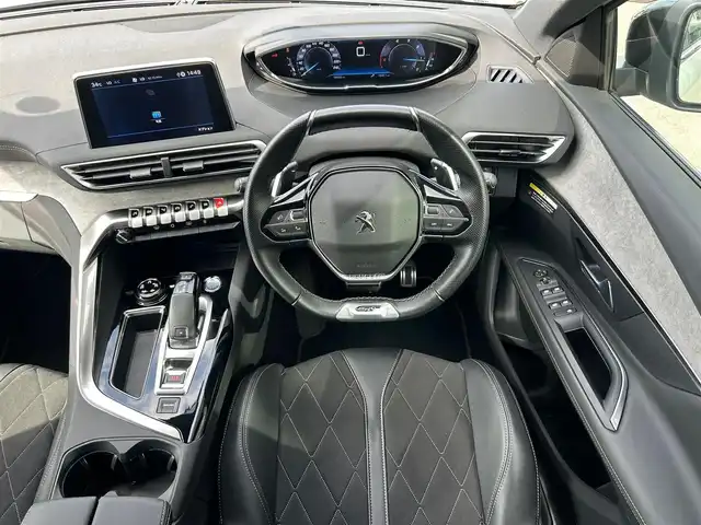 プジョー ３００８ GT ブルー HDi 石川県 2020(令2)年 5.8万km パール 衝突軽減ブレーキ/アダプティブクルーズコントロール/ブラインドスポットモニター/純正ナビ/後席用モニター/ＡｐｐｌｅＣａｒＰｌａｙ/フルセグ/バックカメラ/クリアランスソナー/オートマチックテールゲート/リモートチャージ