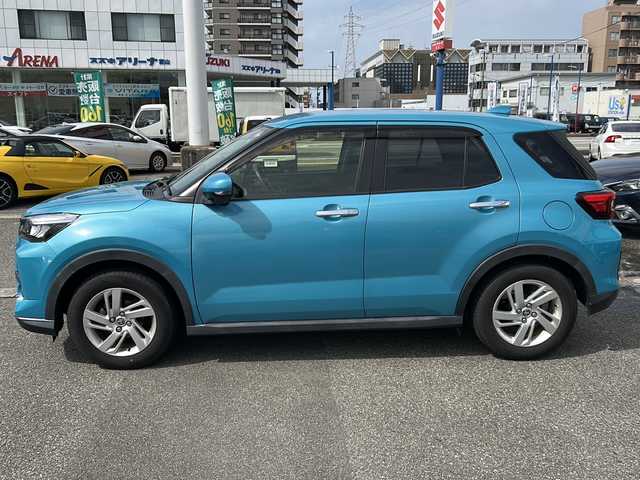 トヨタ ライズ G 富山県 2020(令2)年 6.6万km ターコイズブルーマイカメタリック スマートキー×２/純正メモリーナビ(NSZT-W68T)/DVD/BT/フルセグTV/USB/バックカメラ/ビルトインETC/クリアランスソナー/電格ウィンカーミラー/衝突安全ブレーキ/オートハイビーム/オートライト/LEDヘッドライト/オートリトラミラー/横滑り防止装置/ステアリングスイッチ/プッシュスタート/純正ドアバイザー/アイドリングストップ/純正１６インチAW/リアスポイラー/保証書・取説・ナビ取説
