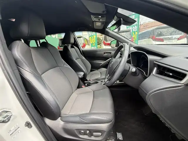 トヨタ カローラ クロス Z 千葉県 2022(令4)年 2.3万km プラチナホワイトパールマイカ 純正ディスプレイオーディオ（AM/FM/Bluetooth）/バックカメラ/ETC2.0/追従クルーズコントロール/前後ドライブレコーダー/MTモード付AT/前席シートヒーター/運転席パワーシート/ハーフレザーシート/パワーバックドア/コーナーセンサー/純正フロアマット/純正アルミホイール/LEDヘッドライト/ワンオーナー/取扱説明書/保証書