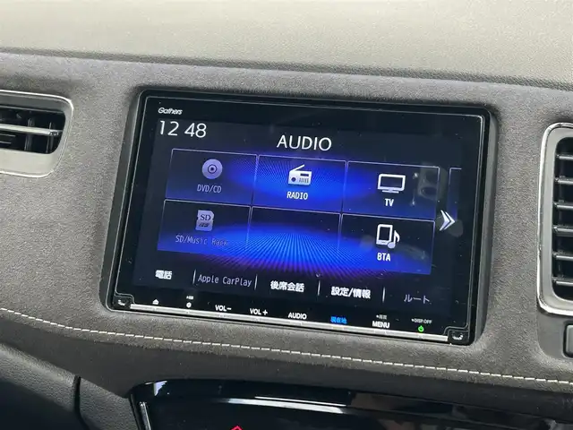 ホンダ ヴェゼル ハイブリッド RS ホンダセンシング 岐阜県 2019(平31)年 4.9万km プラチナホワイトパール ホンダセンシング　/純正SDナビ（Bluetooth・TV・CD・DVD・SD)　/ドライブレコーダー　/ハーフレザーシート　/前席シートヒーター　/ビルトインETC　/純正18インチアルミホイール　/パドルシフト/保証書/取扱説明書