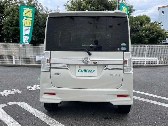 ダイハツ タント カスタム RS SA 埼玉県 2013(平25)年 6.9万km パールホワイトⅢ 純正SDナビ/　 DTV/CD/DVD/SD/SD REC/BT/USB/スマートアシスト/両側パワースライド/社外ドライブレコーダー（型：ZDR-012）/ETC/プッシュスタート/スマートキー/純正フロアマット