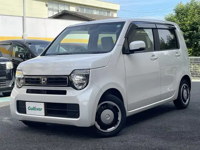ホンダ Ｎ ＷＧＮ L 静岡県 2024(令6)年 0.3万km プラチナホワイトパール ワンオーナー/純正ナビ/フルセグTV/BT/USB/バックカメラ/前後ドライブレコーダー/前席シートヒーター/バックソナー/レーダークルーズコントロール/衝突軽減ブレーキ/レーンキープアシスト/ステアリングスイッチ/保証書/取扱説明書