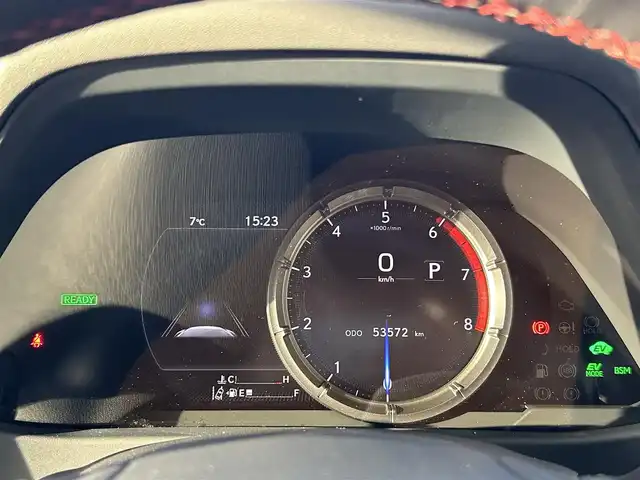 レクサス ＵＸ 250h Fスポーツ 島根県 2019(平31)年 5.4万km ホワイトノーヴァガラスフレーク 登録時走行距離53573km/メーカーナビ/Bluetooth/AM/FM/CD/DVD/フルセグテレビ/ムーンルーフ/革シート(赤色)/全周囲カメラ/ETC2.0/ドライブレコーダー/レーダークルーズコントロール/レーンキープアシスト/横滑り防止装置/衝突被害軽減ブレーキ/前後コーナーセンサー/ASC/BSM/RCTA/前席シートヒーター/ハンドルヒーター/前席パワーシート/シートメモリー/電動パーキング/ホールドブレーキ/オートライト/オートハイビーム/LEDヘッドライト/フォグランプ/パドルシフト/禁煙車