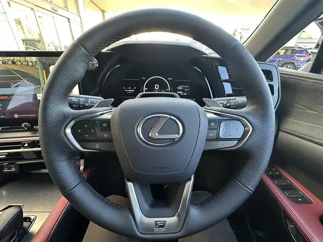 レクサス ＲＸ 500h Fスポーツパフォーマンス 東京都 2025(令7)年 0.1千km パール TRDエアロ/ナビゲーション/フルセグテレビ/ブルトゥース接続/USB接続/全方位カメラ/ハンドルヒーター/シートヒーター/衝突軽減ブレーキ/車線逸脱警報/アダプティブクルーズ/パドルシフト/ヘッドアップディスプレイ/保証書/取扱説明書/整備手帳/スマートキーX2個