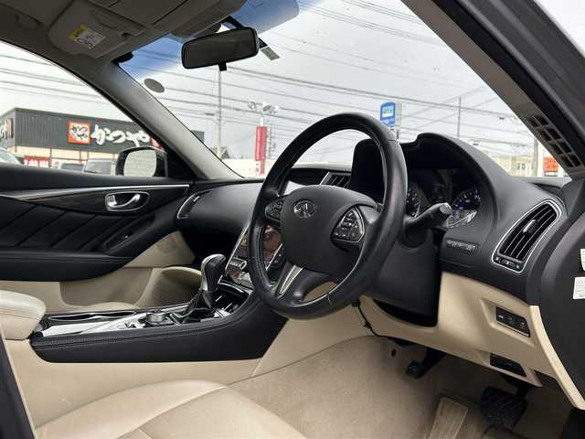 日産 スカイライン ハイブリッド 350GT Type P 福岡県 2014(平26)年 10万km ダークメタルグレー 純正メーカーナビ/Bleutooth/地デジ/CD/DVD/ベージュレザーシート/レーダークルーズコントロール/バックカメラ/サイドカメラ/全方位カメラ/メモリー付きパワーシート/純正17インチAW/ビルドインETC/LEDヘッドライト/保証書/取説