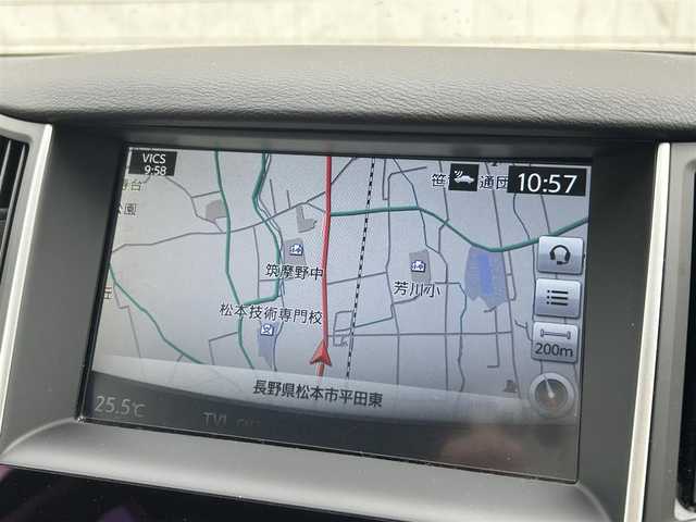 日産 スカイライン ハイブリッド 350GT Type P 福岡県 2014(平26)年 10万km ダークメタルグレー 純正メーカーナビ/Bleutooth/地デジ/CD/DVD/ベージュレザーシート/レーダークルーズコントロール/バックカメラ/サイドカメラ/全方位カメラ/メモリー付きパワーシート/純正17インチAW/ビルドインETC/LEDヘッドライト/保証書/取説